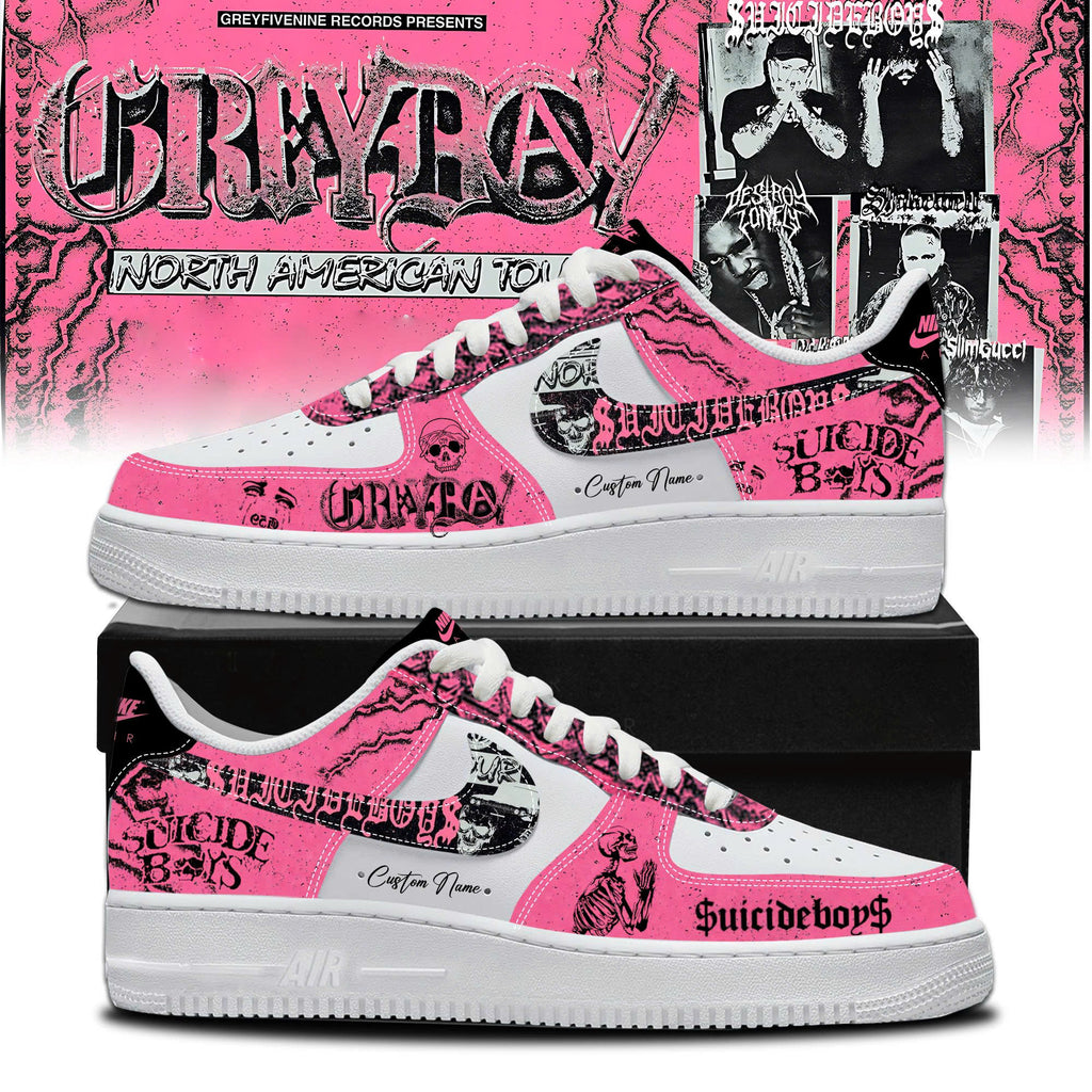 Grey day 2026 – North American Tour  AF1 Sneakers