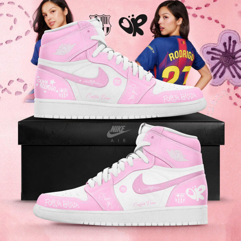 _OR x Barceln F.C Collaboration 2026 Limited Edition AJ1 Sneakers