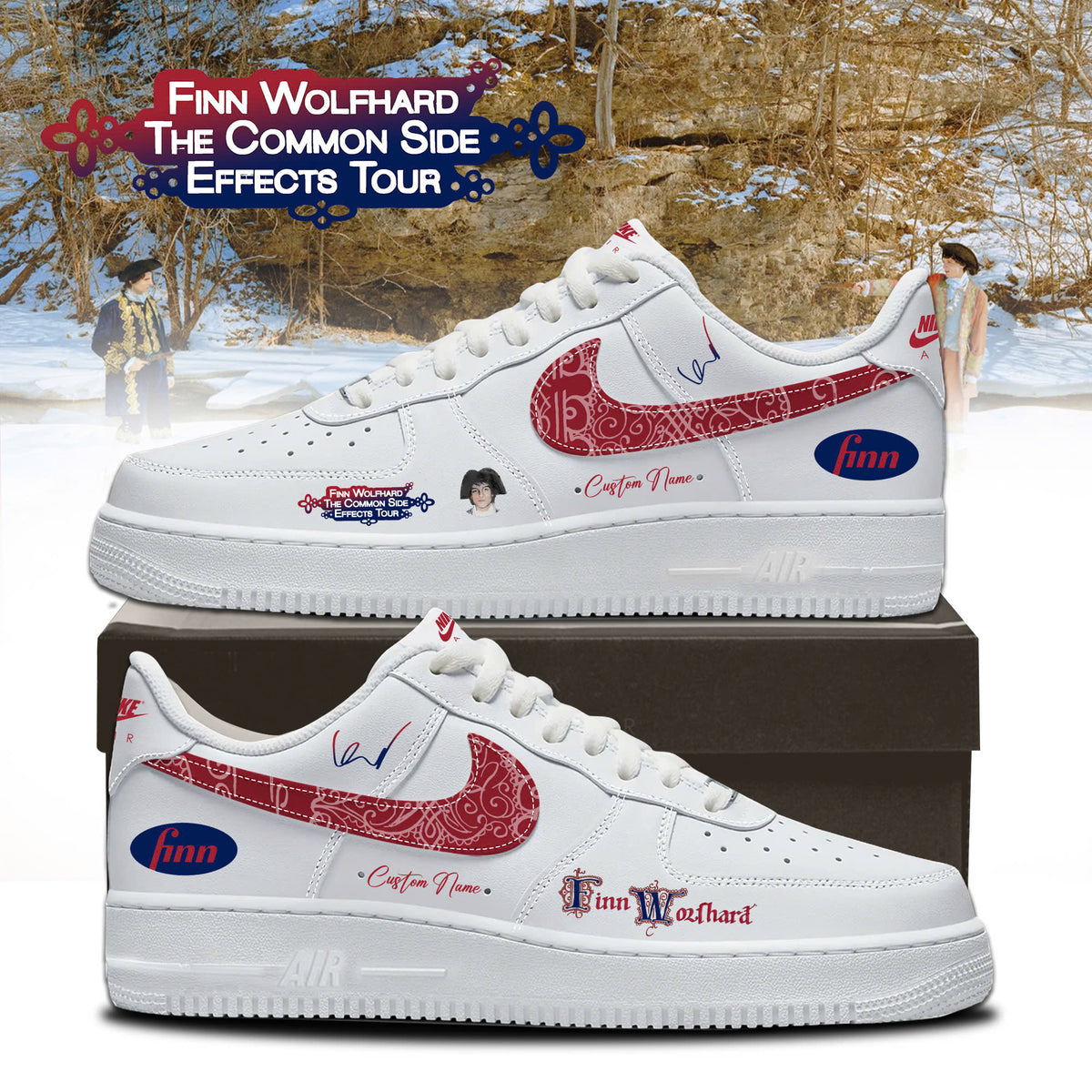 _FW "The Common Side Effects" Tour 2026 Limited Edition AF1 Sneakers
