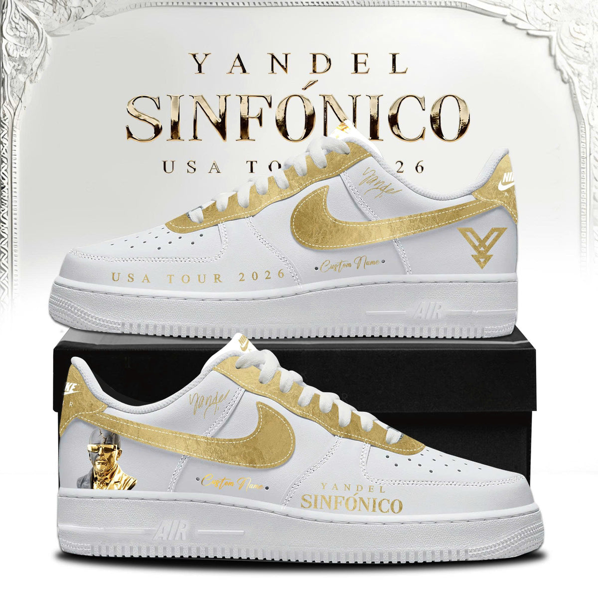 _Sinfónico USA Tour 2026 Limited Edition AF1 Sneakers