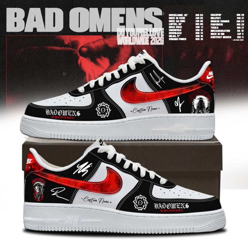 _ BO " Do You Feel Love " Worldwide 2026 Tour Limited Edition AF1 Sneakers