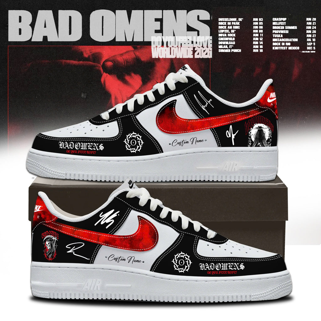 _ BO " Do You Feel Love " Worldwide 2026 Tour Limited Edition AF1 Sneakers