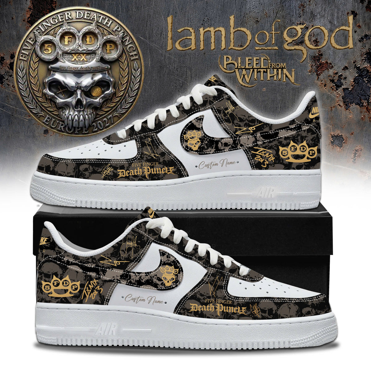 _5FDG- 20TH ANNIVERSARY WORLD TOUR 2026 Limited Edition AF1 Sneakers