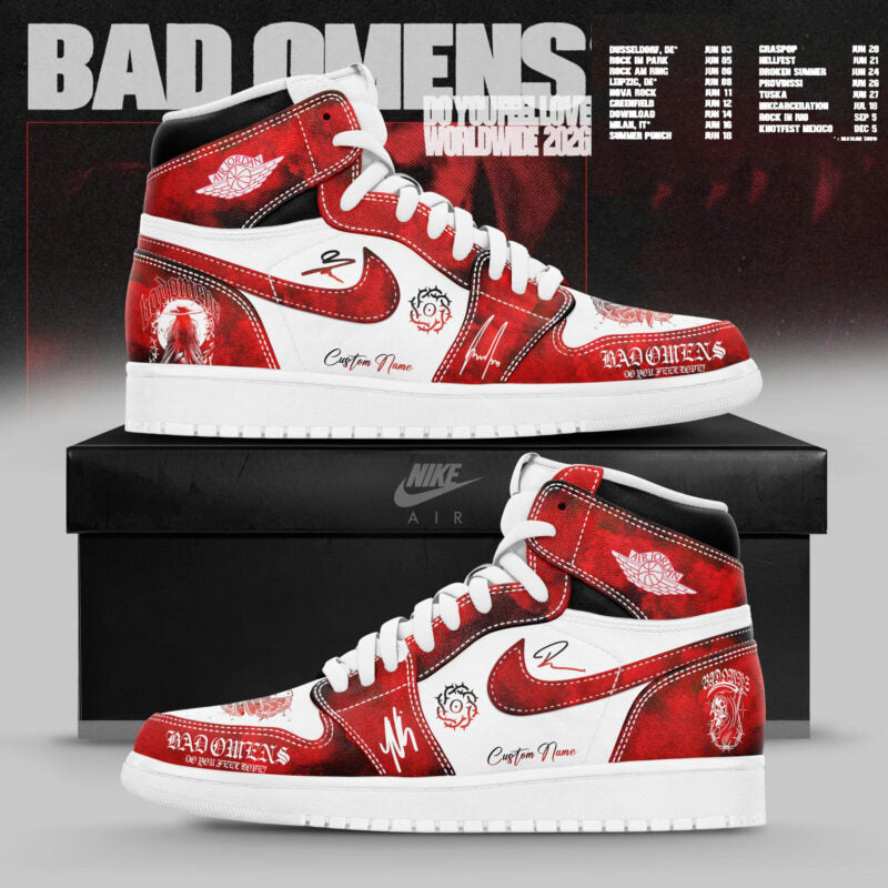 _ BO " Do You Feel Love " Worldwide 2026 Tour Limited Edition AJ1 Sneakers