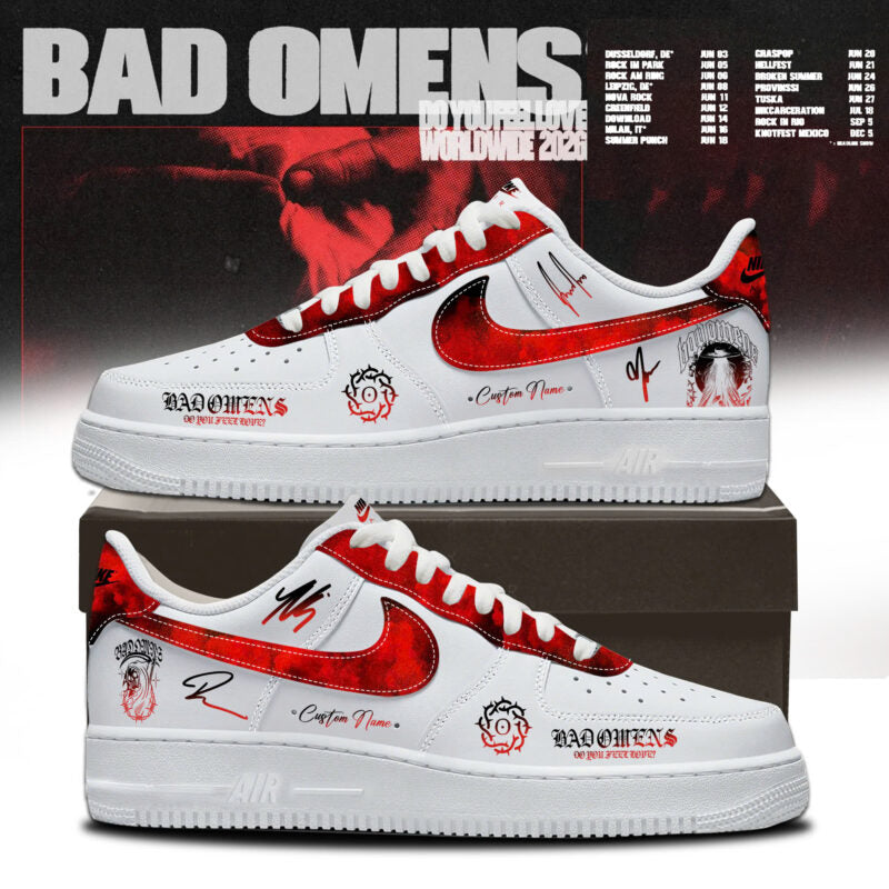 _ BO " Do You Feel Love " Worldwide 2026 Tour Limited Edition AF1 Sneakers