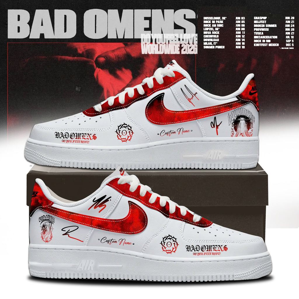 _ BO " Do You Feel Love " Worldwide 2026 Tour Limited Edition AF1 Sneakers