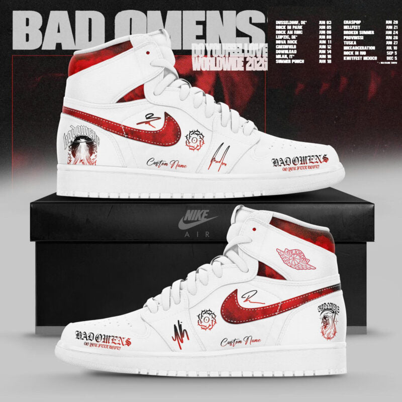 _ BO " Do You Feel Love " Worldwide 2026 Tour Limited Edition AJ1 Sneakers