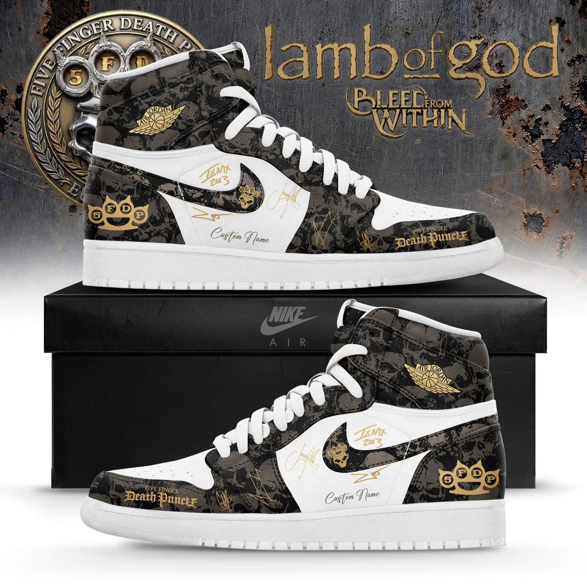 _5FDG - 20TH ANNIVERSARY WORLD TOUR 2026 Limited Edition AJ1 Sneakers