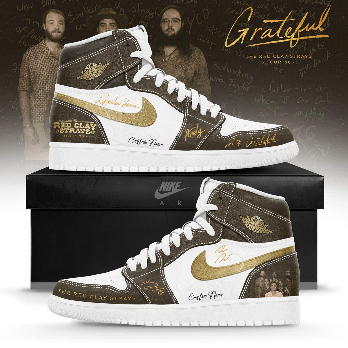_  RCS Grateful 2026 Tour Limited Edition AJ1 Sneakers