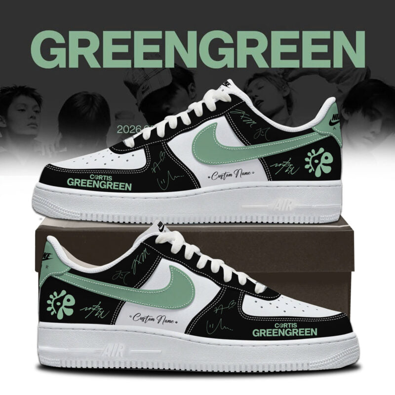 _C "GreenGreen" Ep 2 New Album 2026 Limited Edition AF1 Sneakers