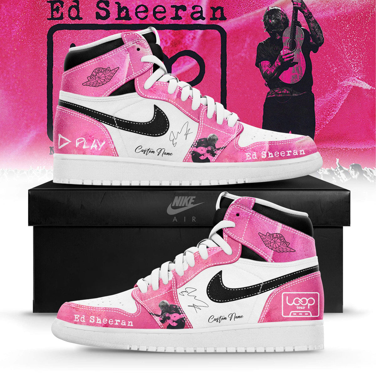 _ ES The Loop Tour 2026 Limited Edition AJ1 Sneakers