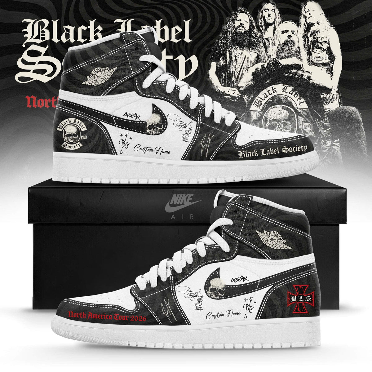_BLS Engines of Demolitions 2026 Limited Edition AJ1 Sneakers
