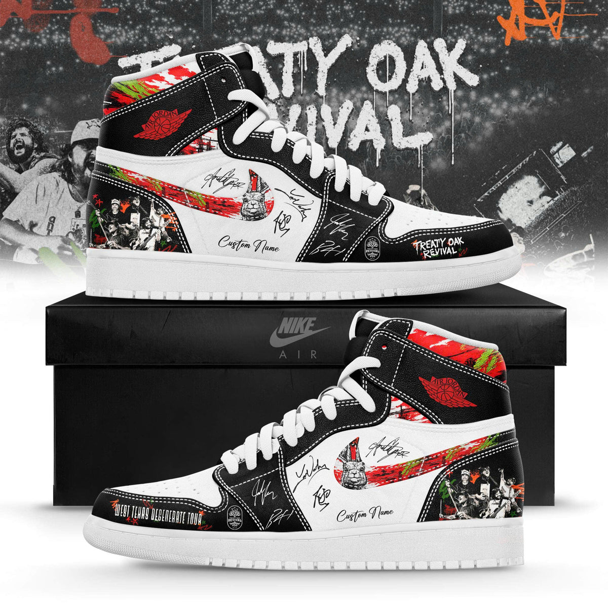 _TOR West Texas Degenerate Tour 2026 Limited Edition AJ1 Sneakers