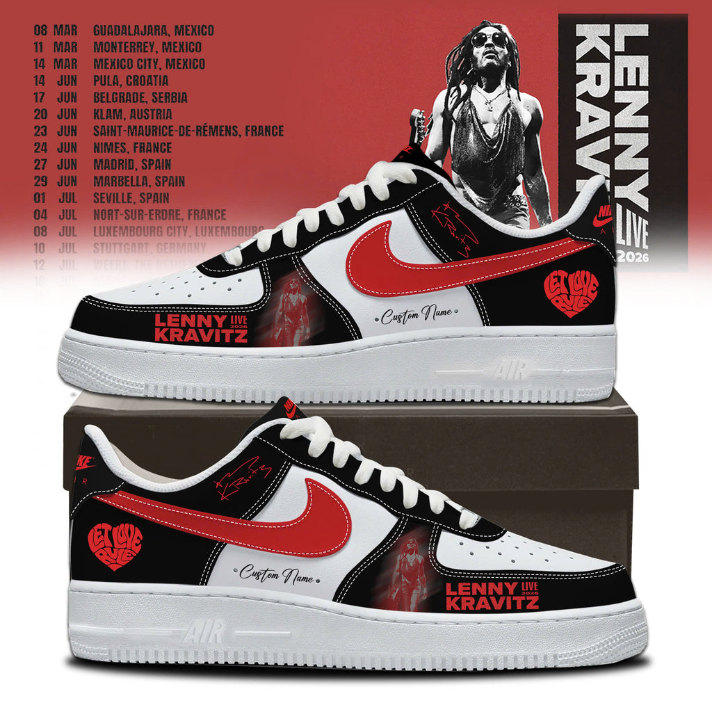 _LK “Blue Electric Light” tour Tour 2026 Limited Edition AF1 Sneakers