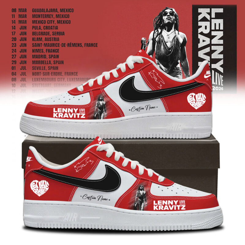 _LK “Blue Electric Light” tour Tour 2026 Limited Edition AF1 Sneakers