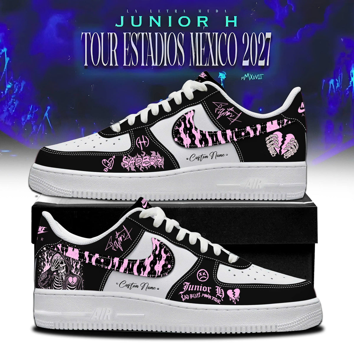 _JH Tour Estadios Mexico 2027 Limited Edition AF1 Sneakers