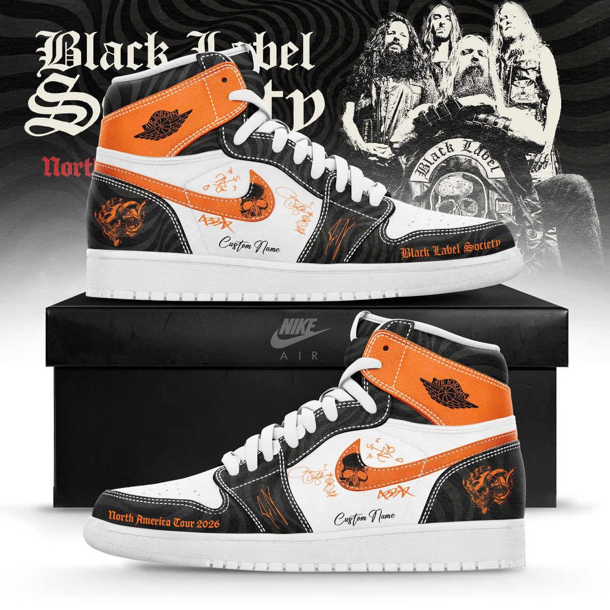 _BLS Engines of Demolitions 2026 Limited Edition AJ1 Sneakers