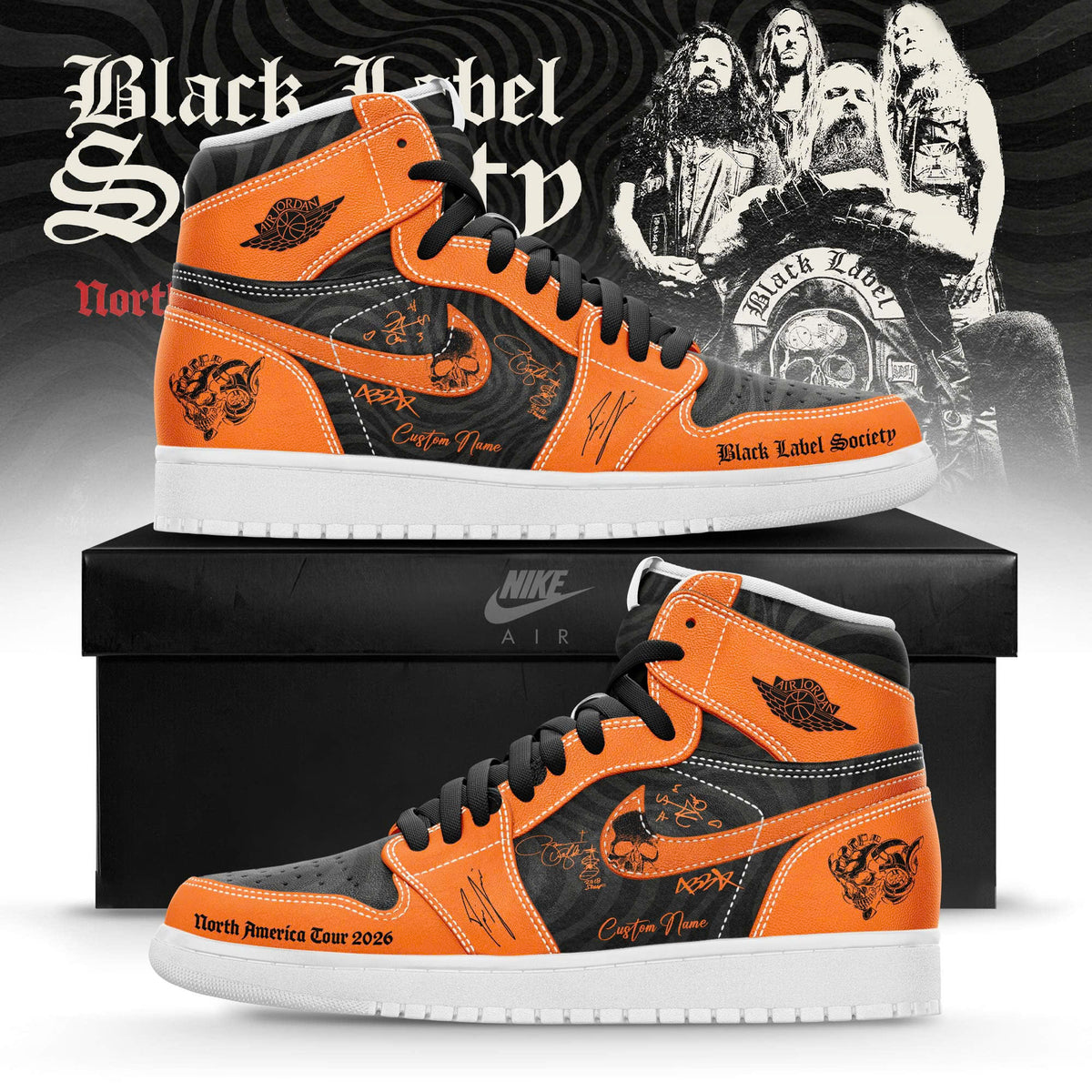 _BLS Engines of Demolitions 2026 Limited Edition AJ1 Sneakers
