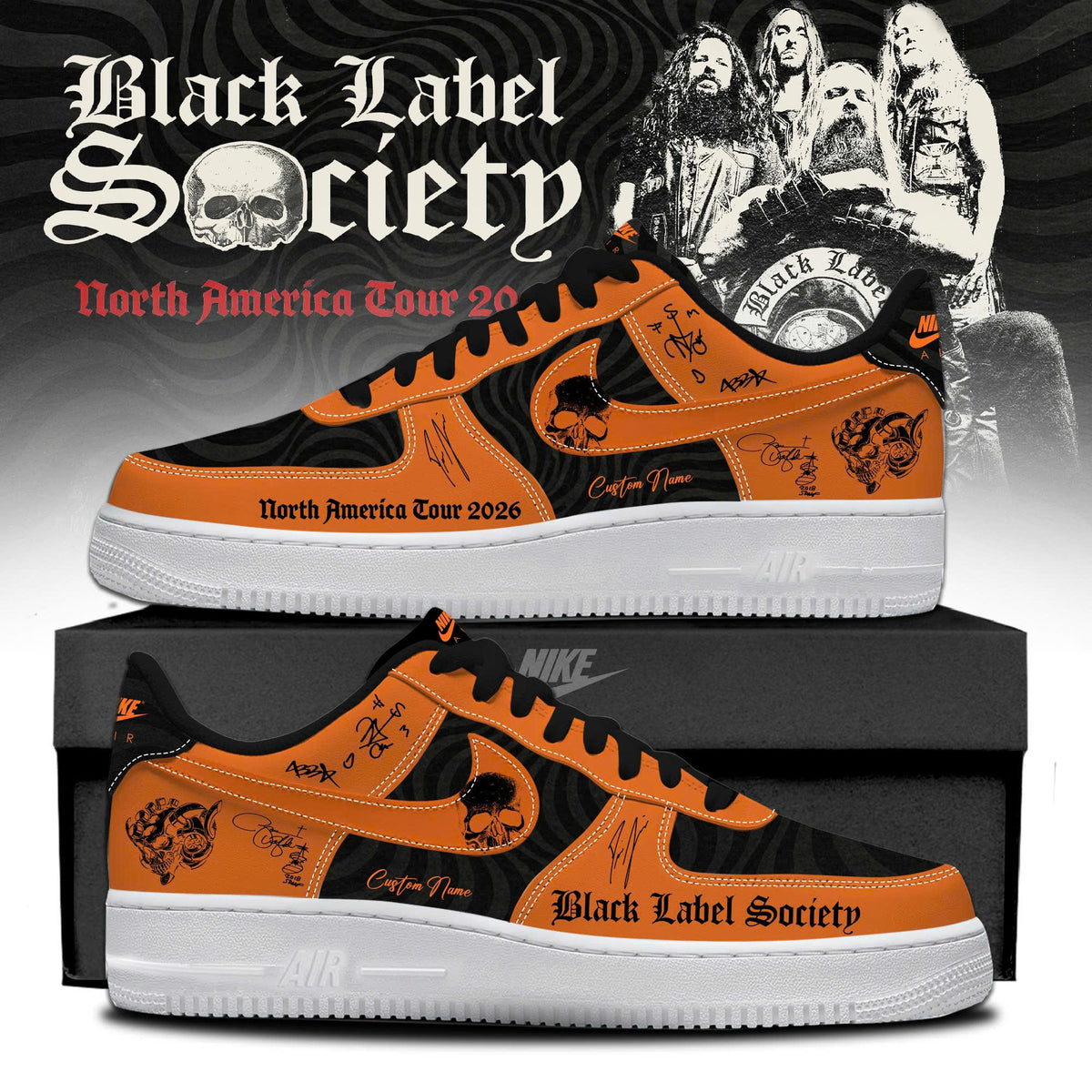_BLS Engines of Demolitions 2026 Limited Edition AF1 Sneakers