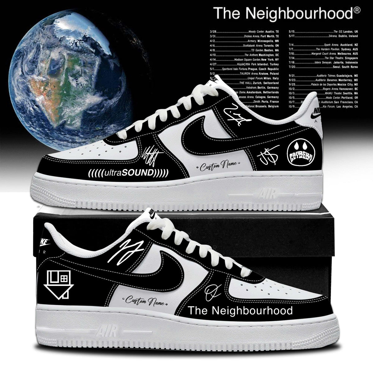 _NBH The Wourld Tour 2026 Limited Edition AF1 Sneakers