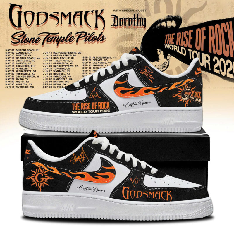 _GS “The Rise Of Rock” Tour 2026 Limited Edition AF1 Sneakers