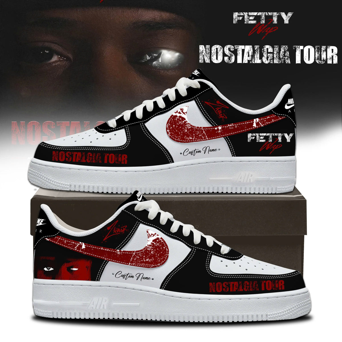 _FW Nostalgia Tour 2026 Limited Edition AF1 Sneakers