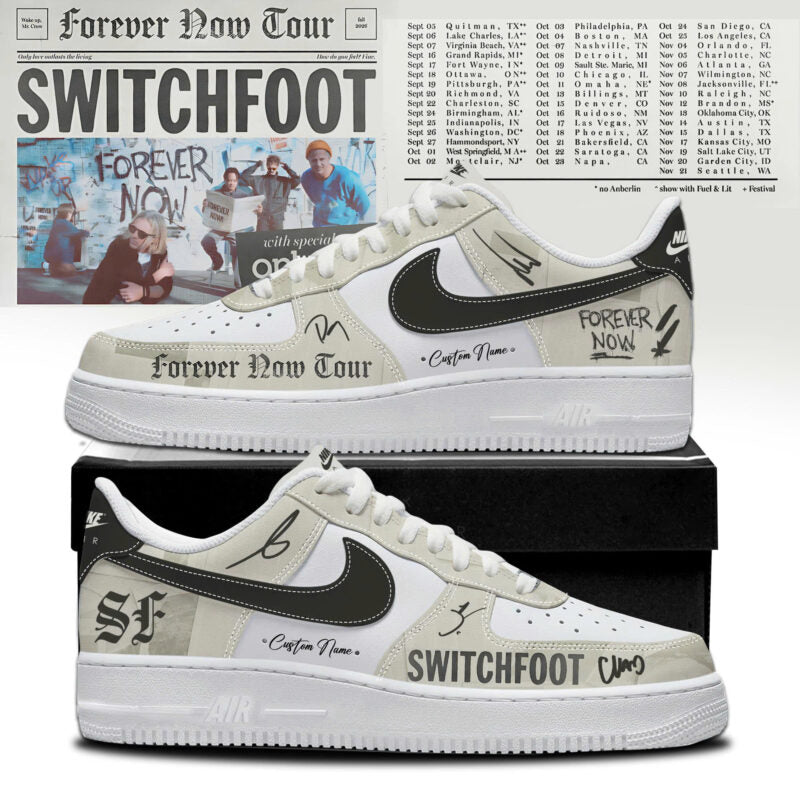 _SF FOREVE NOW TOUR 2026 Limited Edition AF1 Sneakers