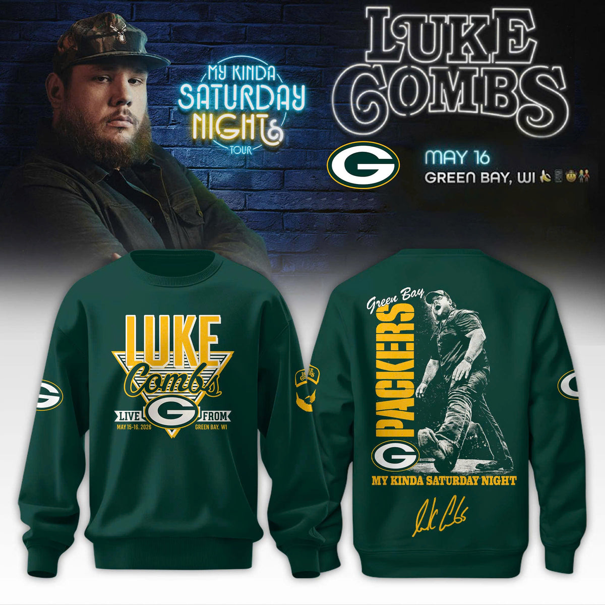 _ GBP x LC My Kinda Saturday Night Tour 2026 Limited Editions Sweatshirt