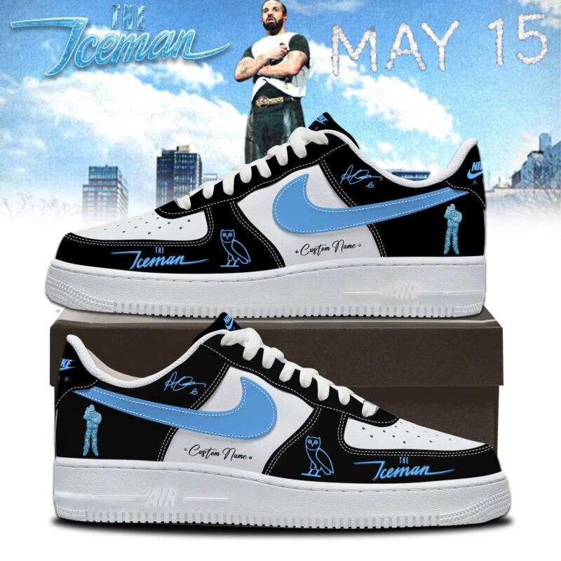 The Ice Man2026 Limited Edition AF1 Sneakers
