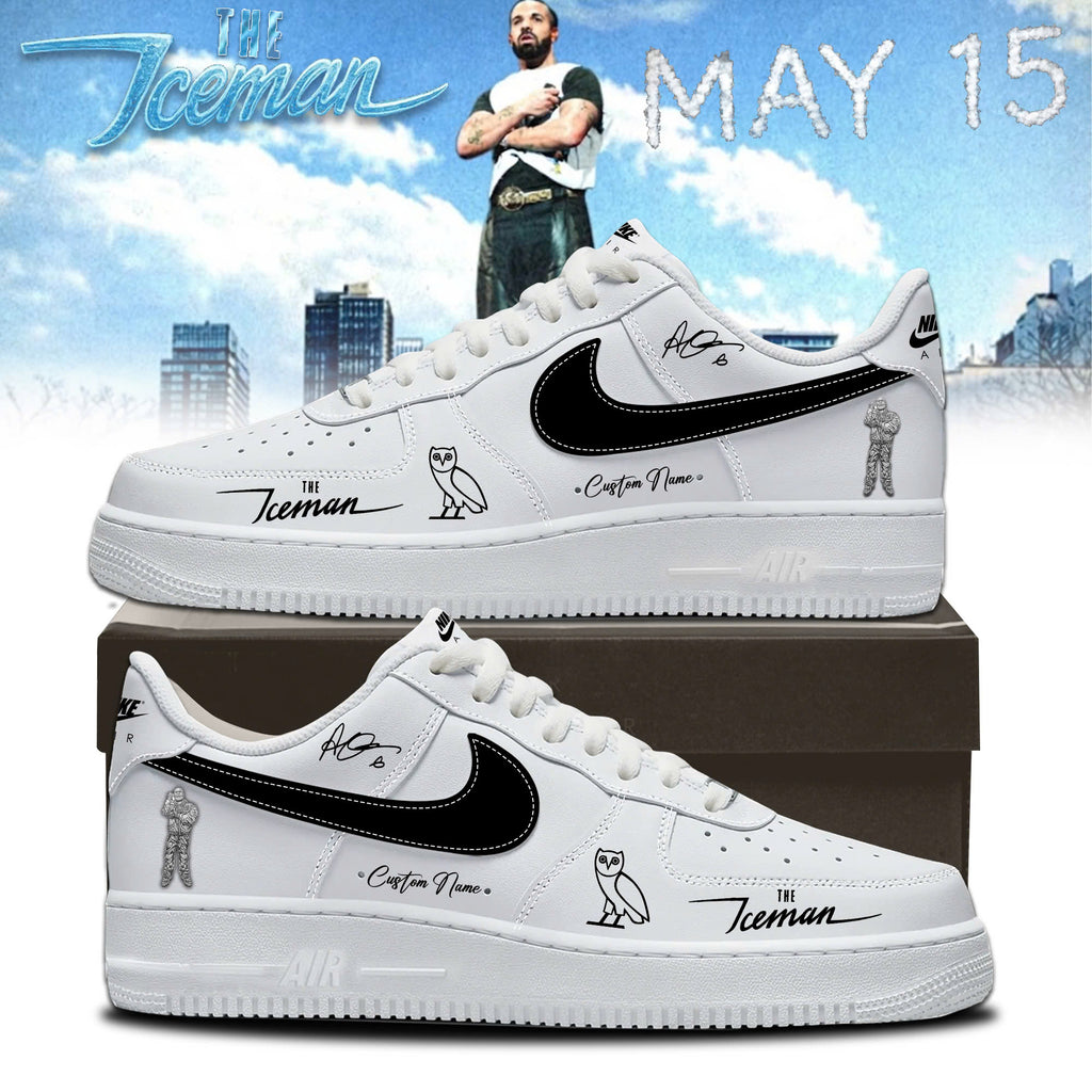 The Ice Man2026 Limited Edition AF1 Sneakers