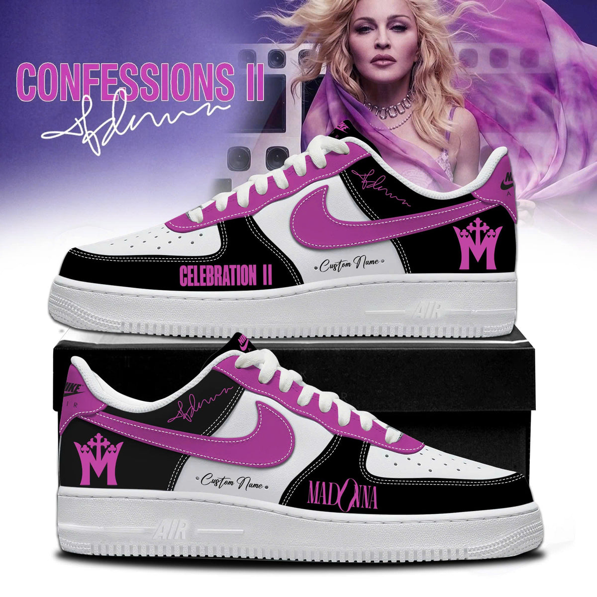 Confession 2 New Album 2026 Tour Limited Edition AF1 Sneakers