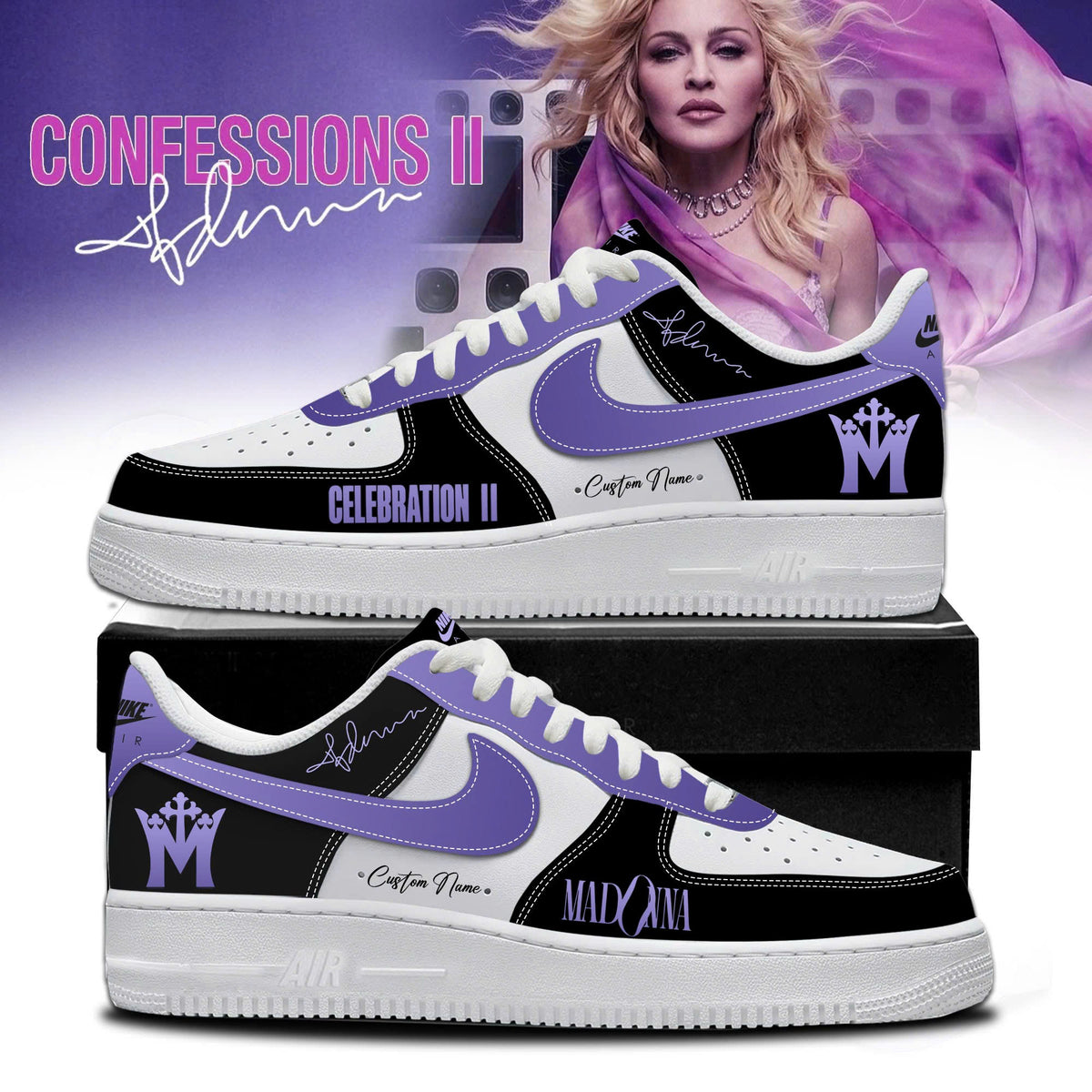 Confession 2 New Album 2026 Tour Limited Edition AF1 Sneakers
