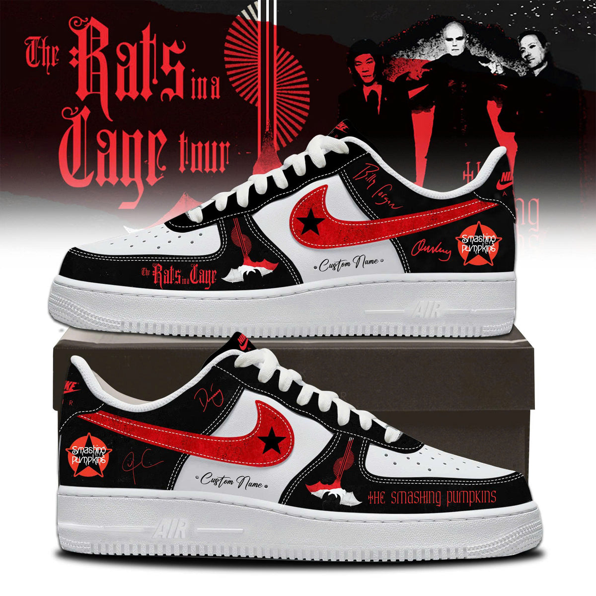 _SM “The Rats in a Cage” Anniversary Tour 2026 Limited Edition AF1 Sneakers