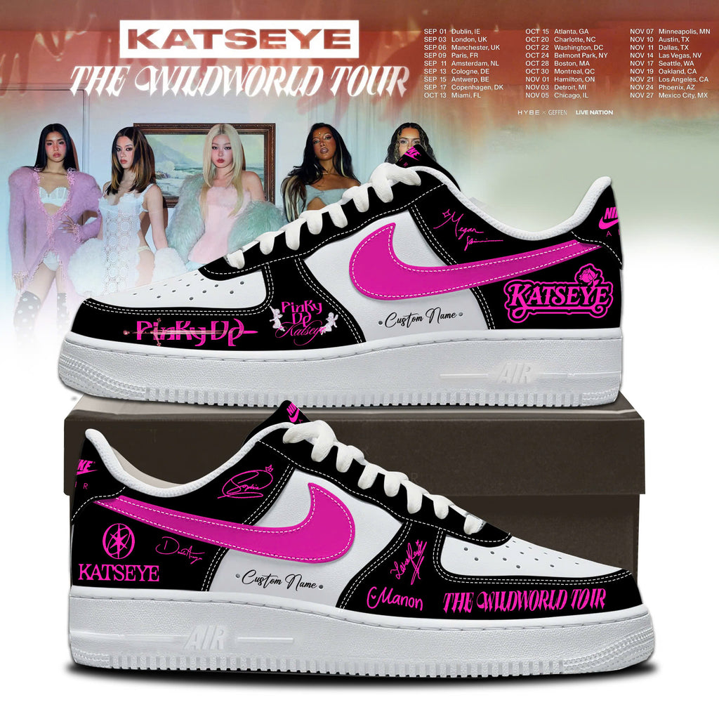 _KE The Wild World 2026 Tour Limited Edition AF1 Sneakers