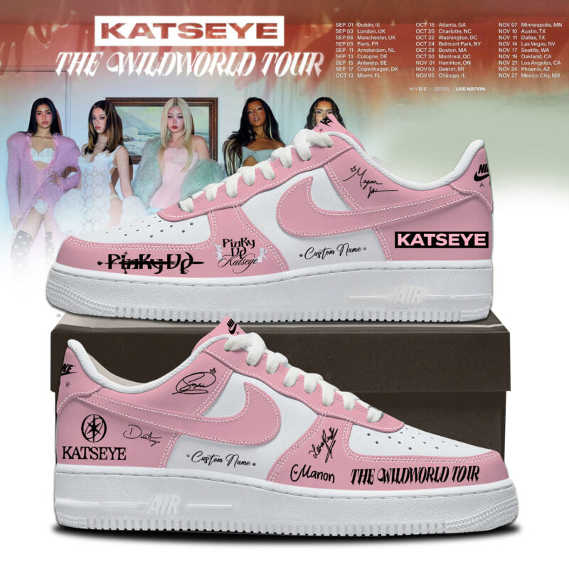 _KE The Wild World 2026 Tour Limited Edition AF1 Sneakers