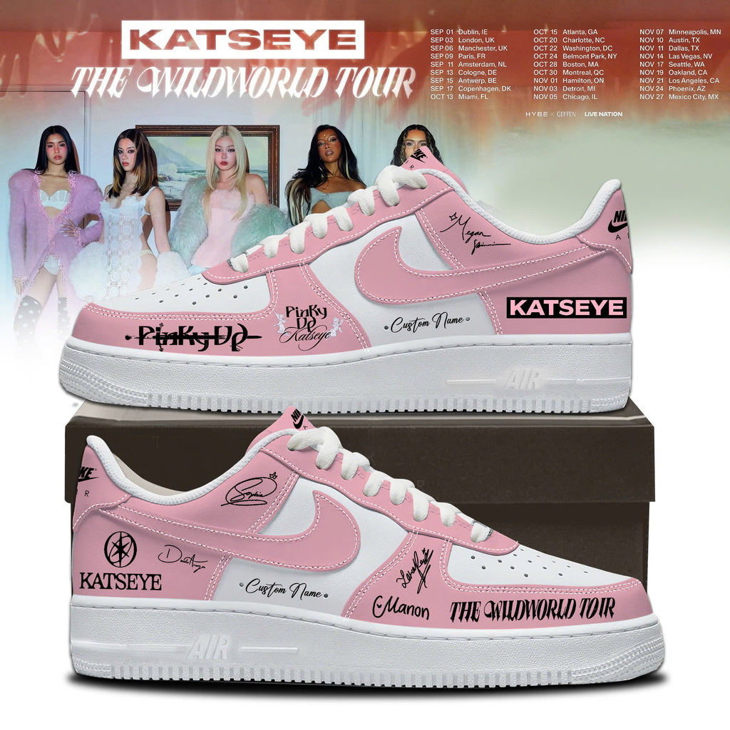 _KE The Wild World 2026 Tour Limited Edition AF1 Sneakers