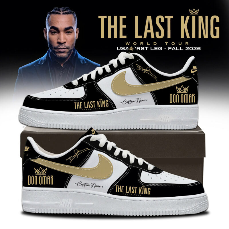 THE LAST KING WORLD TOUR 2026 Limited Edition AF1 Sneakers