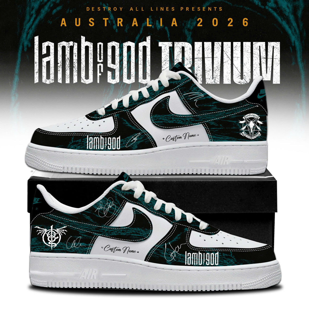 LOG Tour  2026 Limited Edition AF1 Sneakers