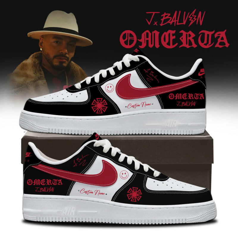 JB " OMERTA " Limited Edition AF1 Sneakers