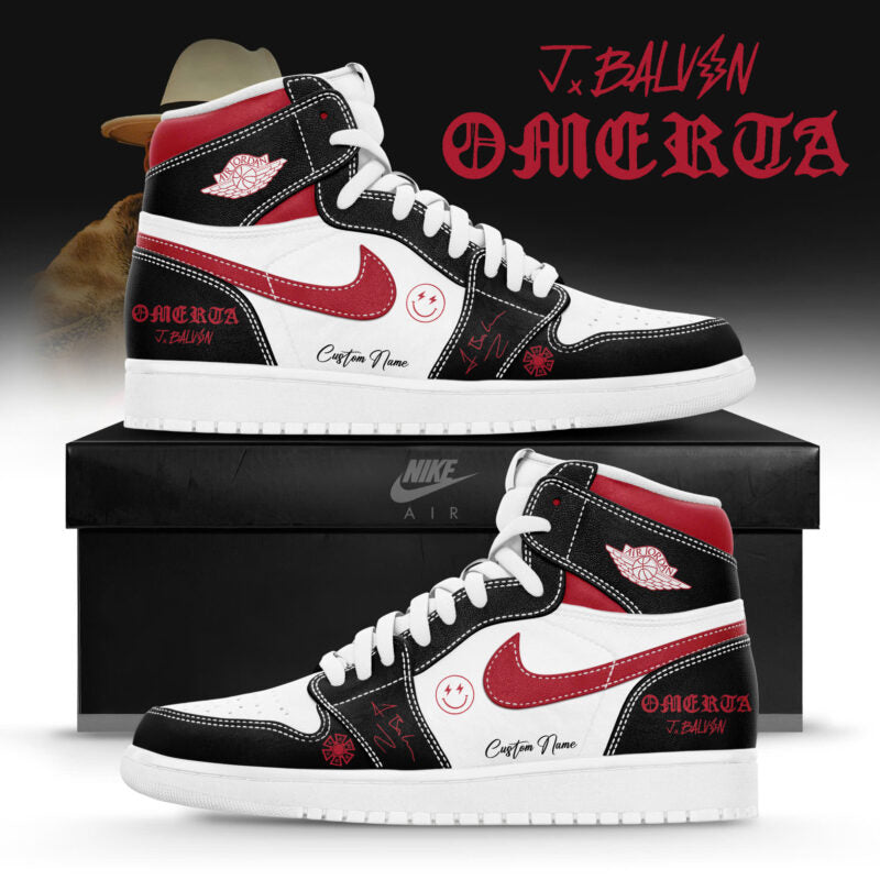 JB " OMERTA " Limited Edition AJ1 Sneakers