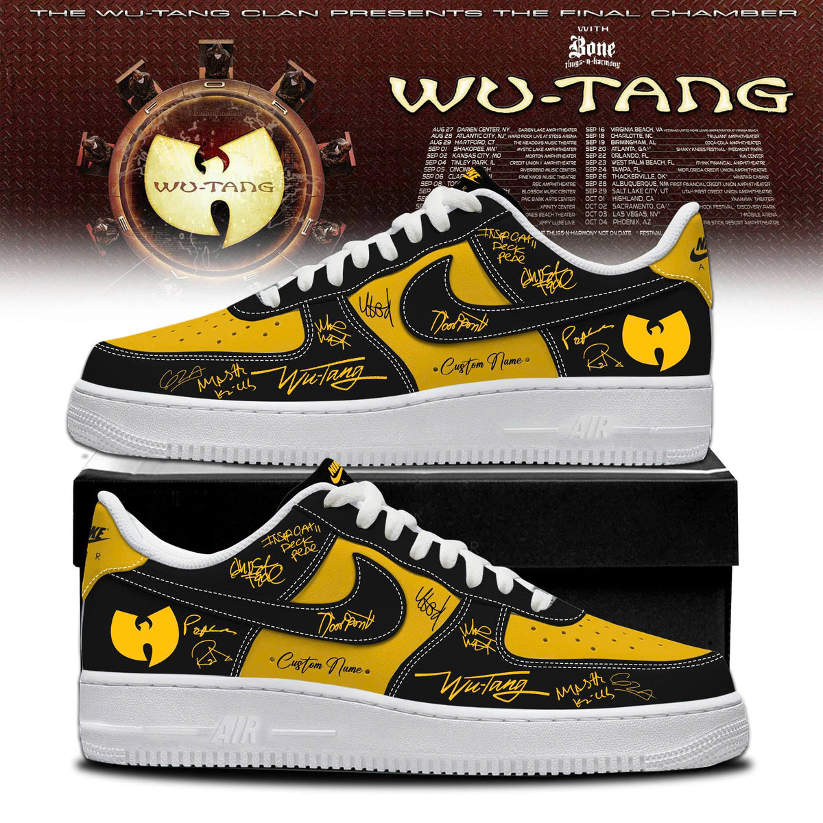 WTC "The Final Chamber" 2026 Limited Edition AF1 Sneakers