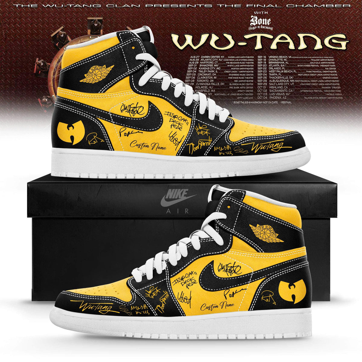 WTC "The Final Chamber" 2026 Limited Edition AJ1 Sneakers