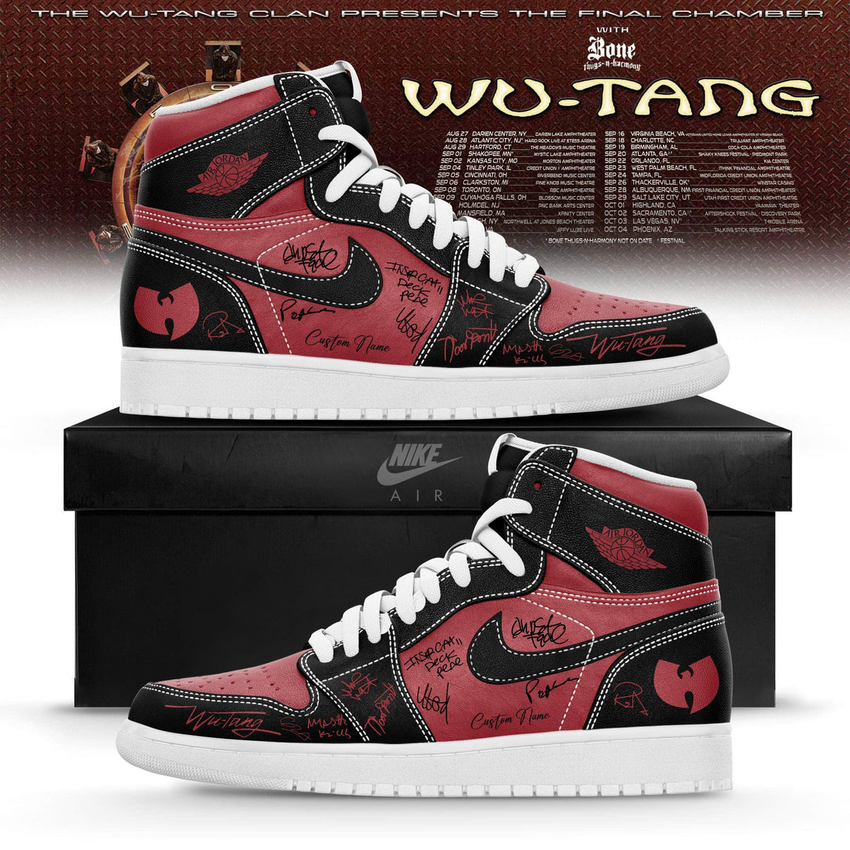 WTC "The Final Chamber" 2026 Limited Edition AJ1 Sneakers
