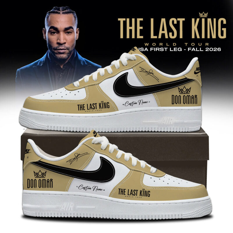 THE LAST KING WORLD TOUR 2026 Limited Edition AF1 Sneakers