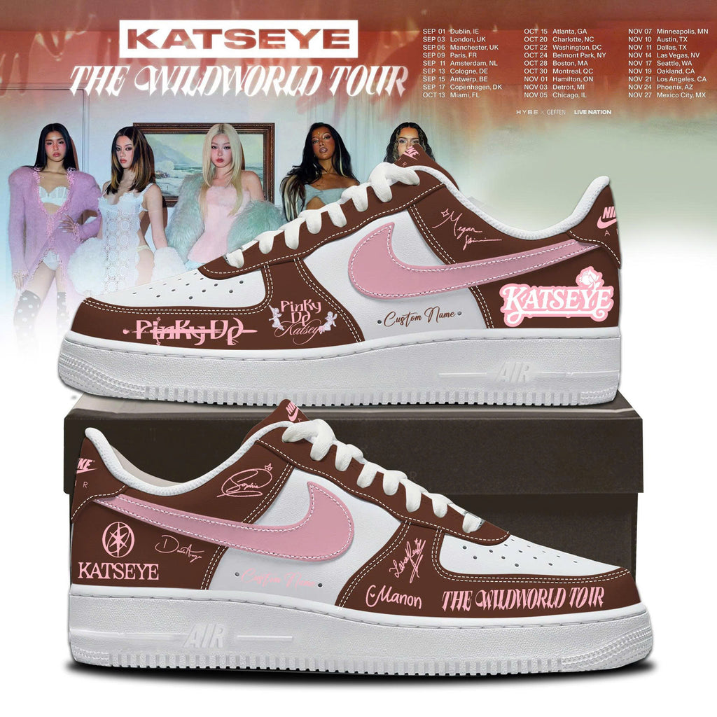 _KE The Wild World 2026 Tour Limited Edition AF1 Sneakers