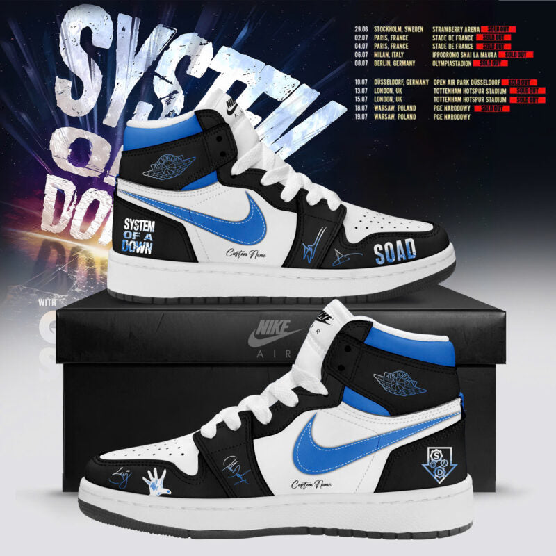 S.O.A.D – Tour 2026 Limited Edition AJ1 Sneakers