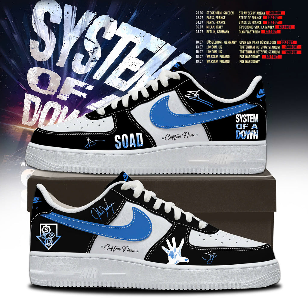 S.O.A.D – Tour 2026 Limited Edition AF1 Sneakers