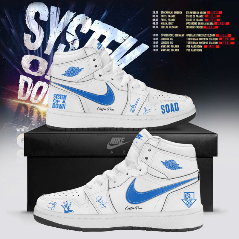 S.O.A.D – Tour 2026 Limited Edition AJ1 Sneakers