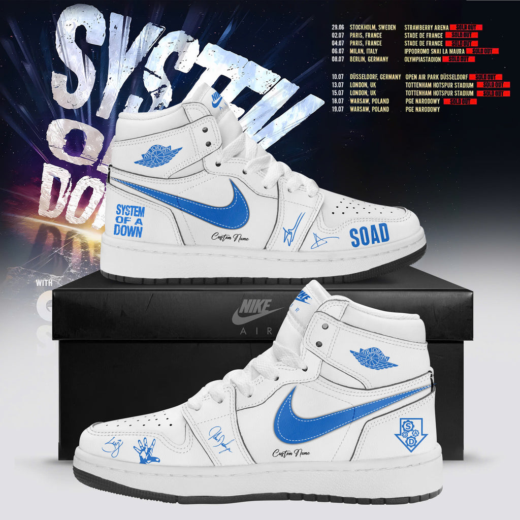 S.O.A.D – Tour 2026 Limited Edition AJ1 Sneakers