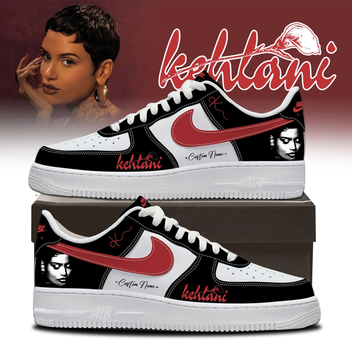 Kehlani World Tour 2026 Limited Edition AF1 Sneakers